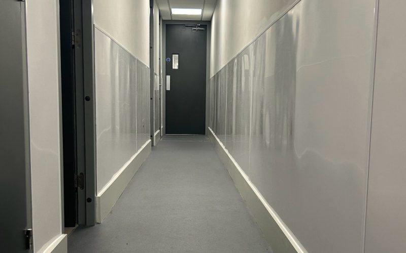 stansted airport train station back office refurb